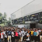 Young Nigerians participating in a technology and innovation gathering